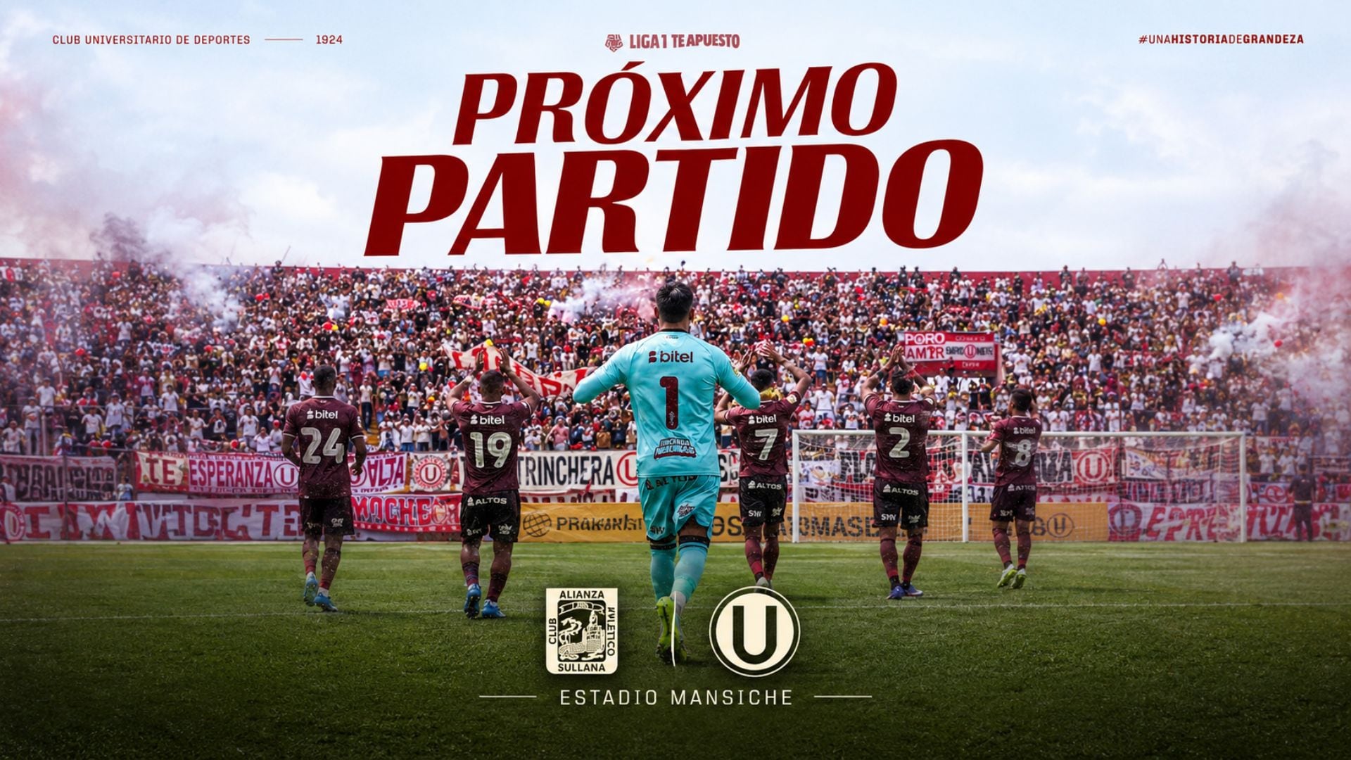 A qué hora juega Universitario vs Alianza Atlético por el Torneo Clausura 2026