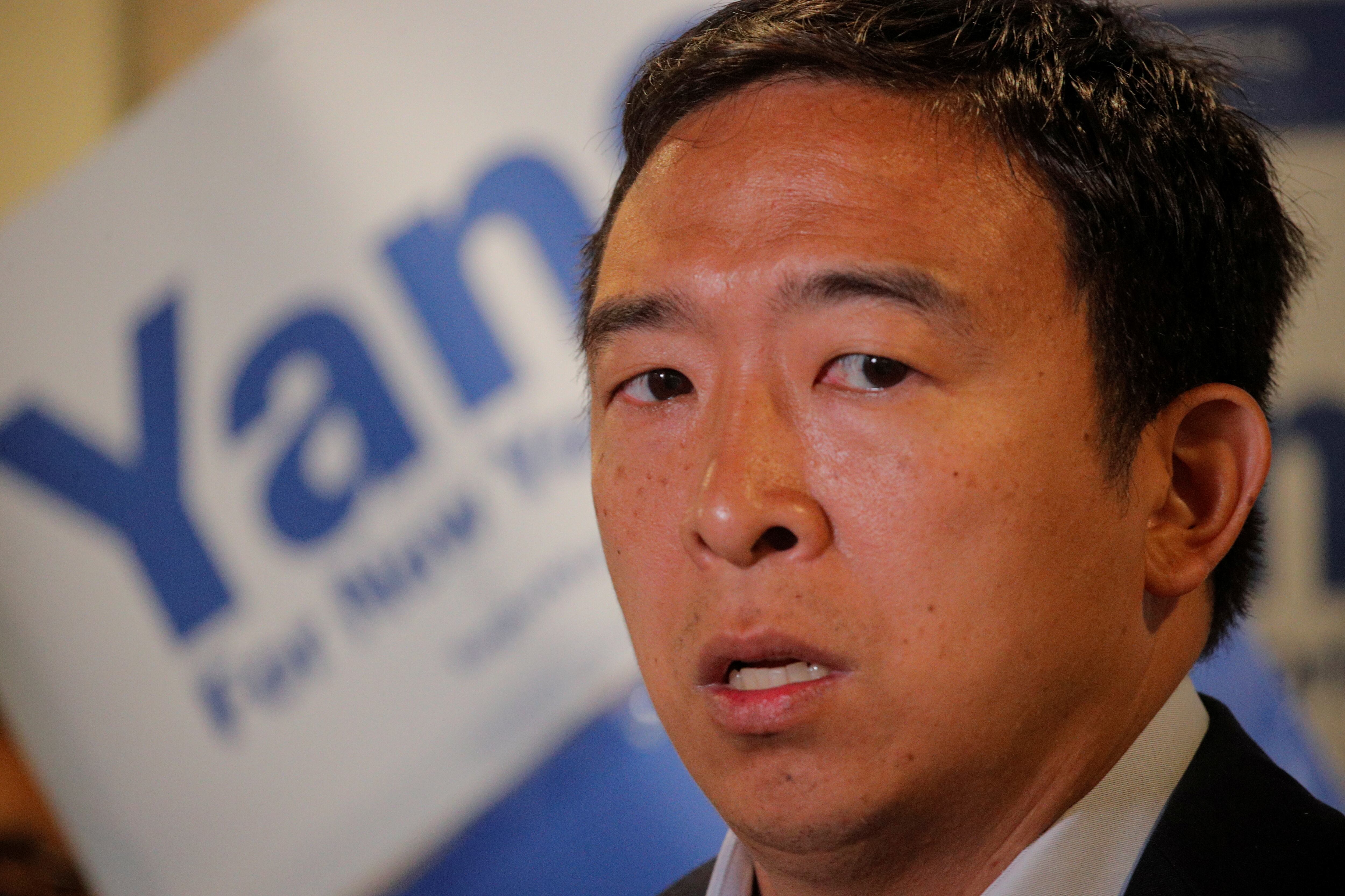 Andrew Yang, empresario y excandidato presidencial, alerta sobre los riesgos laborales y sociales del avance acelerado de la inteligencia artificial en Estados UnidosREUTERS/Brendan McDermid