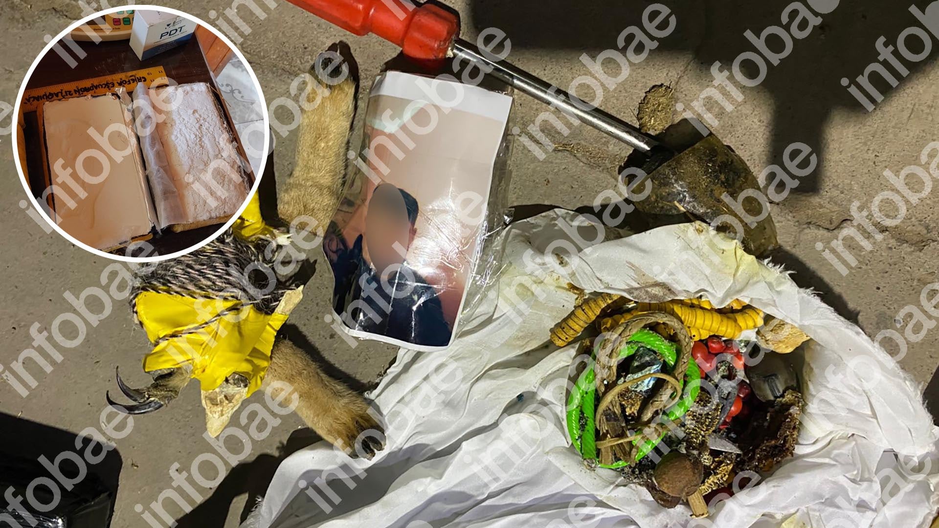Brujería narco: la trama detrás de una ofrenda de magia negra hallada en un cargamento de cocaína