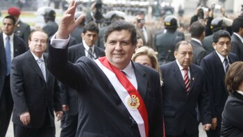 García regresó a Palacio el