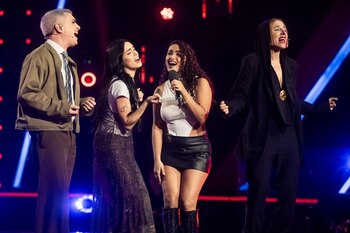 La participante Ludmila García emocionó