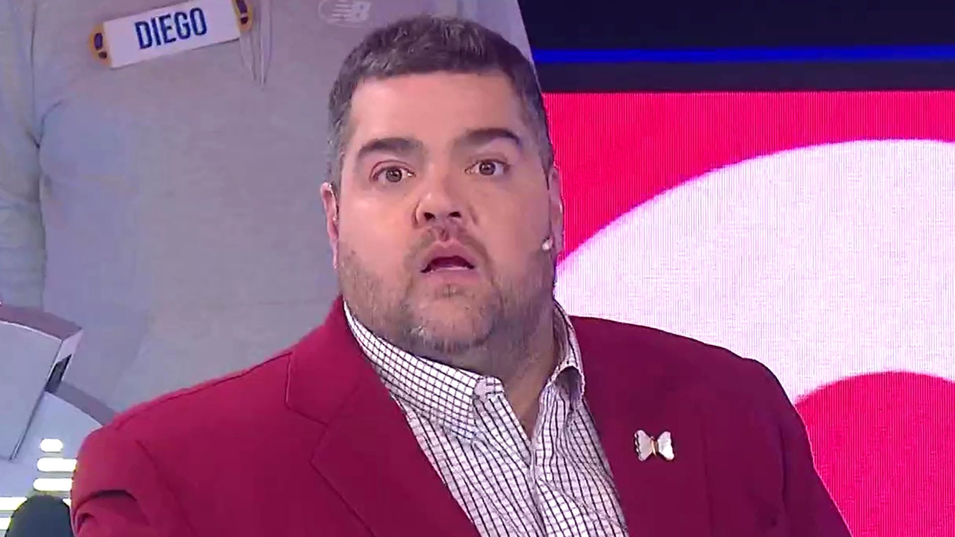 Darío Barassi reveló en Ahora Caigo: “Mi mujer está enamorada de Otamendi”