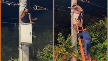 Resultó electrocutado joven que pretendía robar cable eléctrico en Barrancabermeja: se salvó de milagro y terminó en el hospital