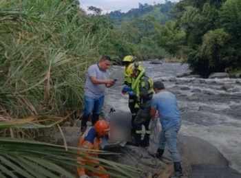 El operativo de búsqueda y
