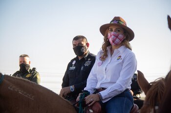 La presidenta municipal de Mexicali,