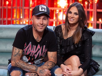 Kiko Rivera e Irene Rosales en el plató de 'GH Vip'. (Mediaset España)