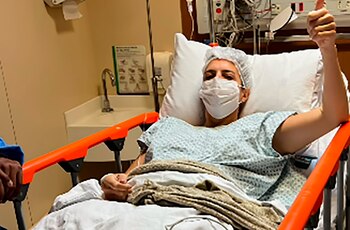 “Me hicieron tres transfusiones de