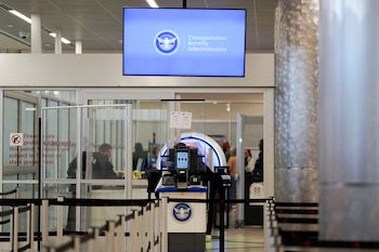 Algunos empleados de la TSA