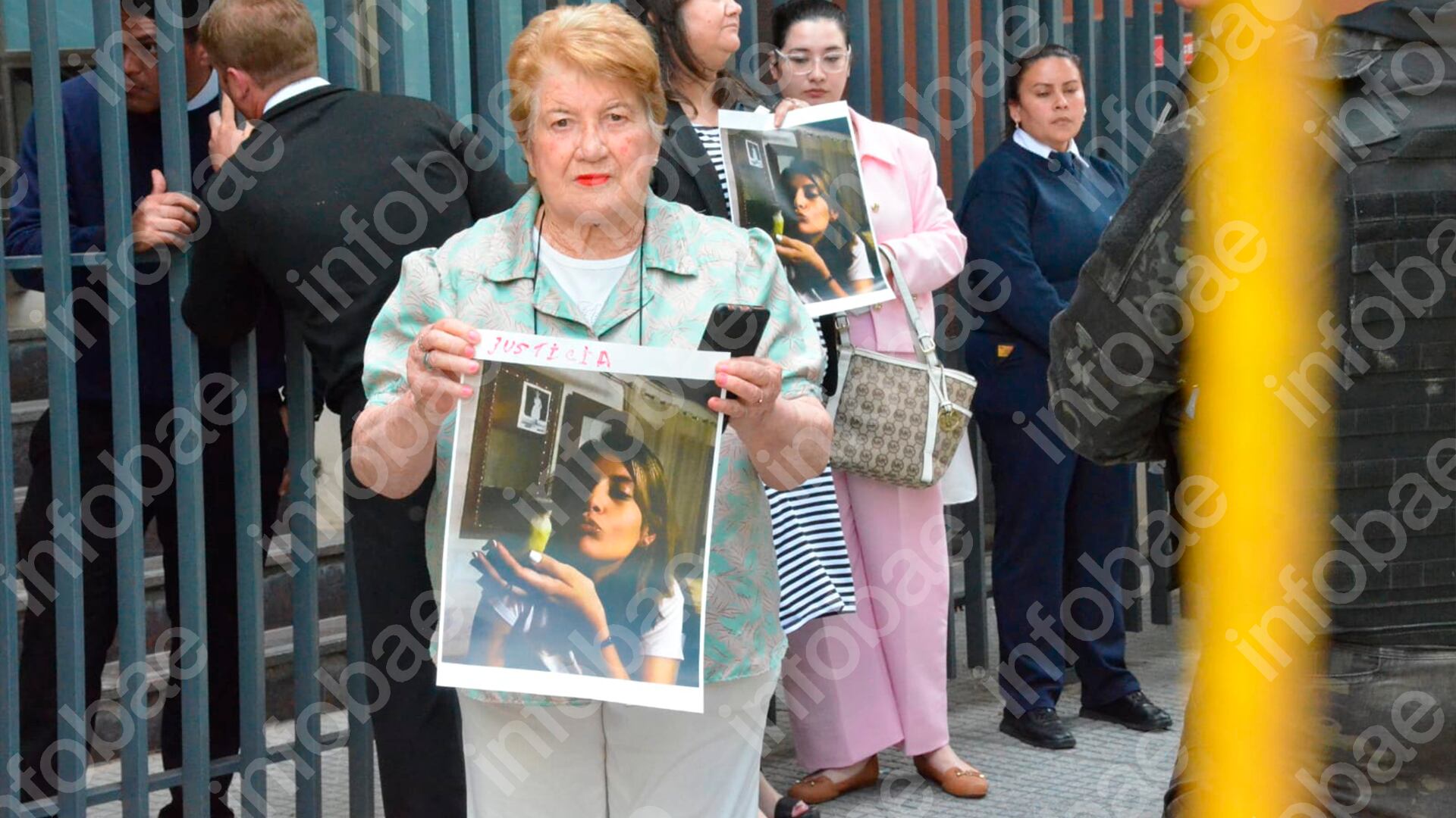 La abuela de Cecilia fue la primera en declarar en el juicio (Fotos/Edgar Aguirre)
