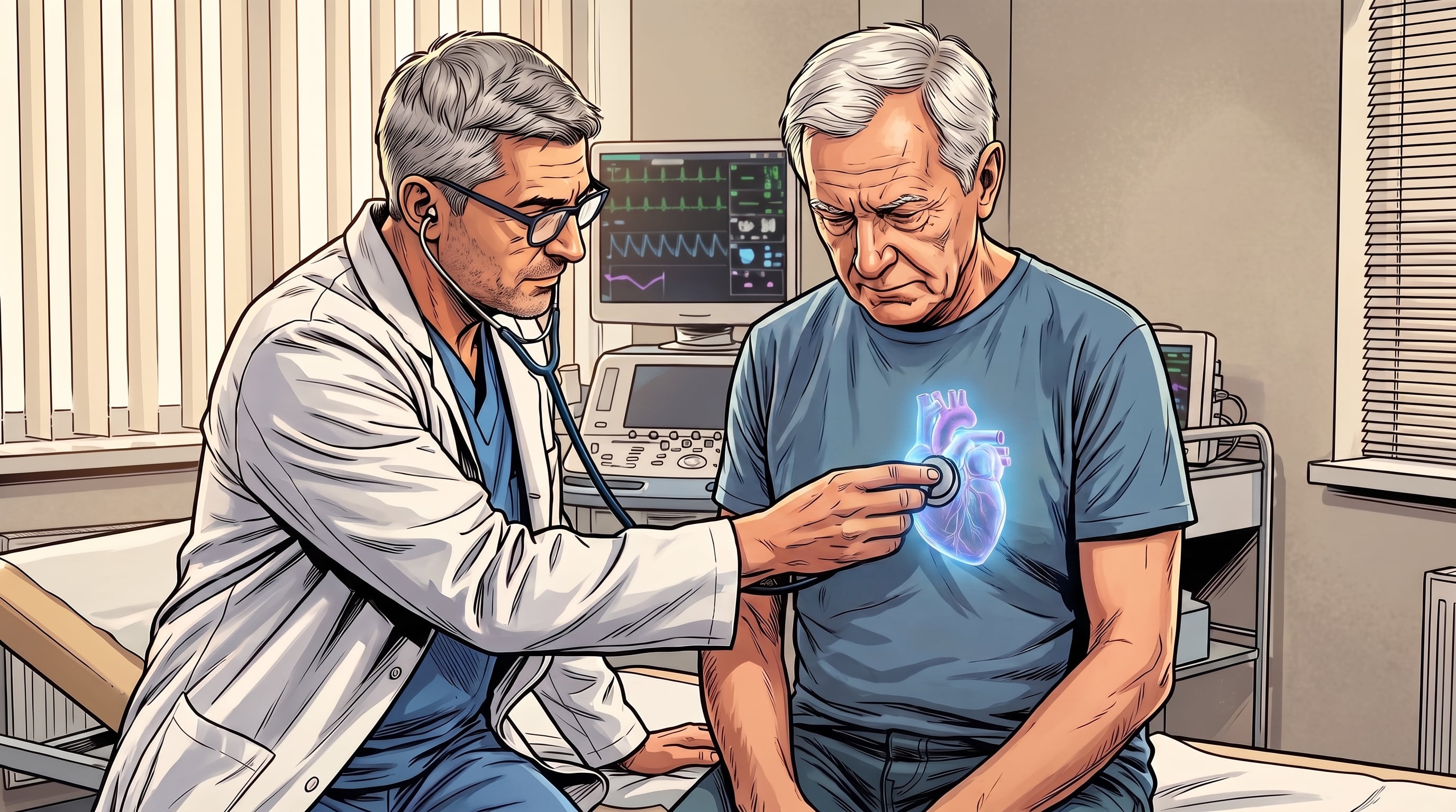 La especialista advierte que algunos pacientes con insuficiencia cardíaca y función sistólica preservada requieren estudios para descartar enfermedades por depósito. (Imagen Ilustrativa Infobae)