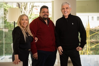 Alberto y Adriana Tarantini junto