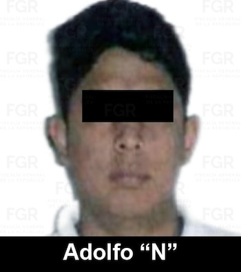 Adolfo "N" fue arrestado en el paso fronterizo. Crédito: FGR