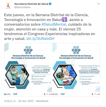 Durante la semana, se conocerán