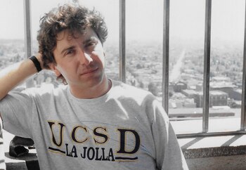 Silvio Waisbord en 1987, cuando