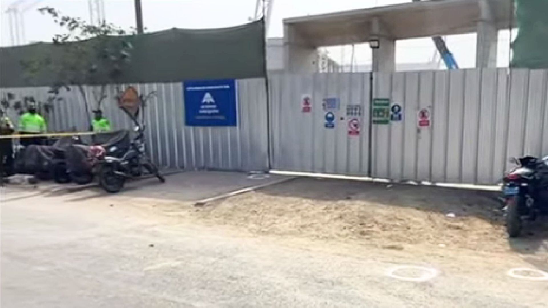 Extorsionadores atacan colegio nacional en construcción de SJL y hieren a vigilante