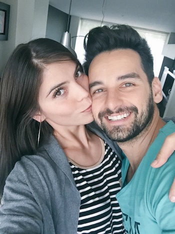 Esmeralda Ugalde y Johnny Sigal