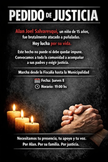 La familia de la víctima