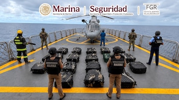 El Pacífico mexicano es una de las principales rutas utilizadas para el traslado de droga procedente de Sudamérica. (Crédito: Gabinete de Seguridad)
