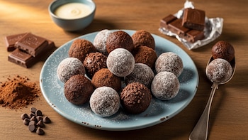 Bolitas de chocolate y leche: receta dulce, fácil y perfecta para antojos rápidos