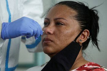 Los test mediante hisopados so