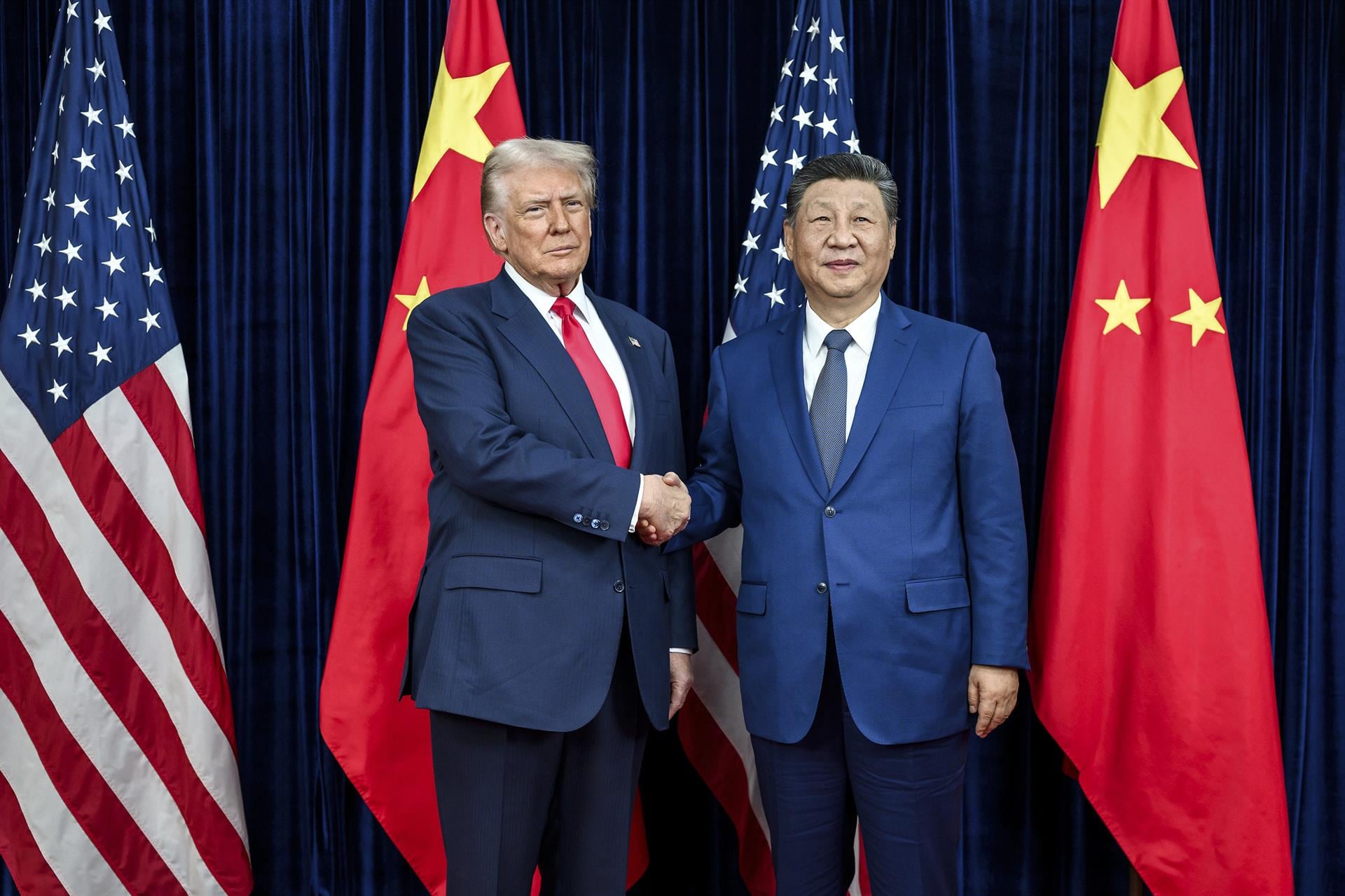 El presidente de Estados Unidos y el líder chino, Xi Jinping (Europa Press)