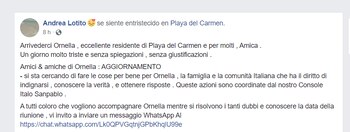 A través de redes sociales