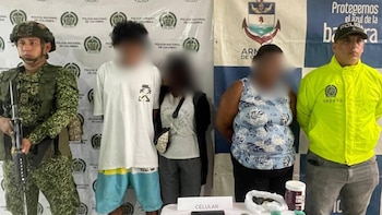 La Armada capturó a alias La Tía, señalada de coordinar expendios de droga del Clan del Golfo en Bahía Solano, Chocó