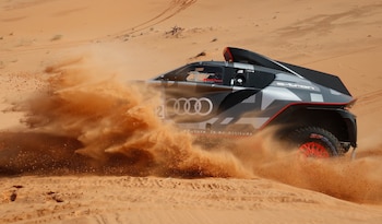 Carlos Sainz y su navegante