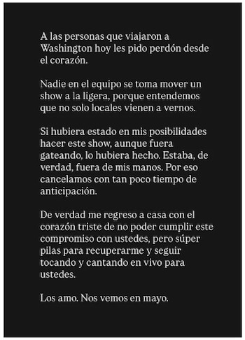 La frase de Jesús Navarro