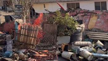 Incendio en casa de Tlalnepantla