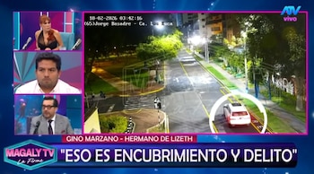 Gino Marzano, hermano de Lizeth,