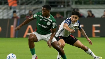 Jhon Arias entró en el 11 ideal de los cuartos de final de la Copa Libertadores tras su buena actuación con Palmeiras