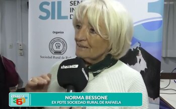 La dirigente agropecuaria aseguró que