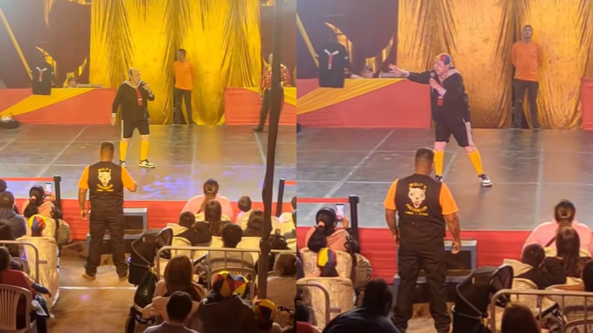 Carlos Villagrán genera revuelo tras particular comentario en su circo.