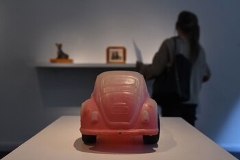 En la obra con juguetes