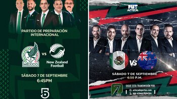 El partido será transmitido por