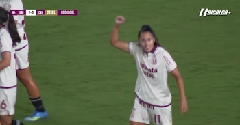 Pierina Núñez marcó gol para el 2-0 de Universitario ante Sporting Cristal en la final vuelta de la Liga Femenina 2026.