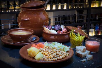 Cocido madrileño del restaurante de