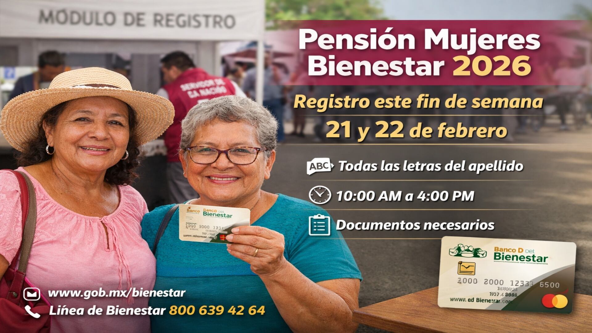 La jornada de incorporación sigue con atención en más de 2 mil 500 módulos a nivel nacional