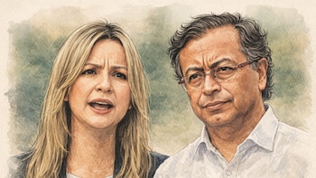 Gustavo Petro respondió críticas de Vicky Dávila por declaraciones contra la hija de Germán Vargas Lleras: “Es cosa de vampiros”