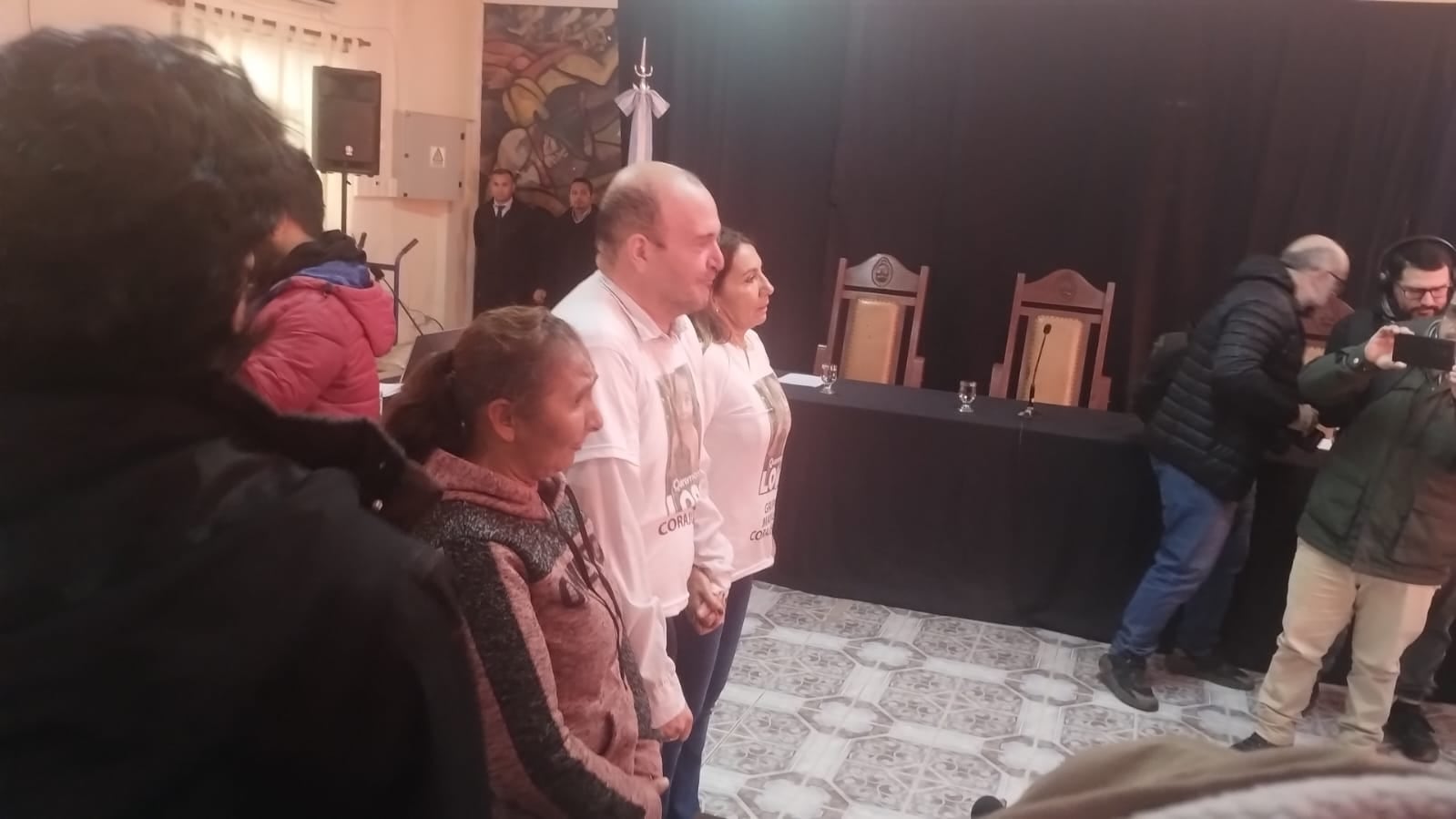 Juicio por Loan: los acusados frente al Tribunal en el Escuadrón 48 de Gendarmería (Juan Bracco)