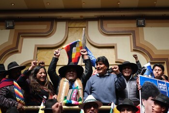 Evo Morales, ex mandatario de