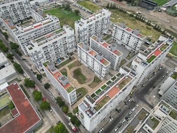 El complejo donde ocurrió el