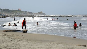 Es la primera playa de