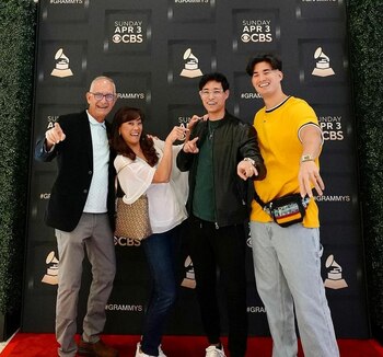 Tony Succar con su familia