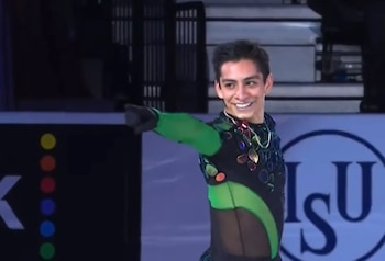 Donovan Carrillo realizó una presentación