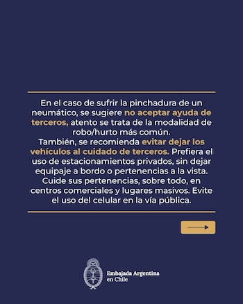 Una de las recomendaciones de