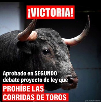 Con este mensaje en la