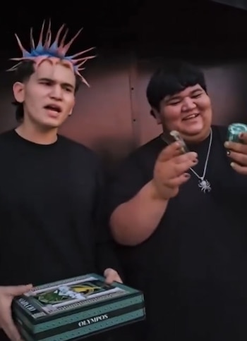 Azlan, influencer detenido, habría regalado droga en dicho evento. (Captura de pantalla)