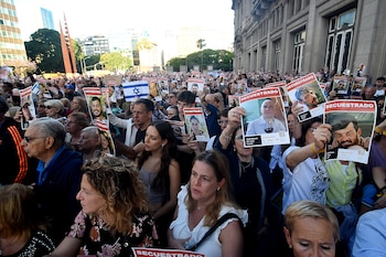 Israel - Acto contra el terrorismo 07/12/2023